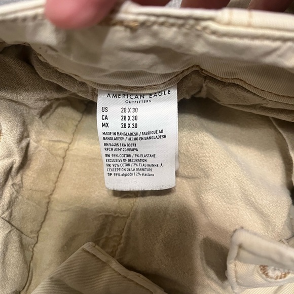 American Eagle Next Level Flex Khaki Pant, 28x30, EUC - Picture 6 of 10